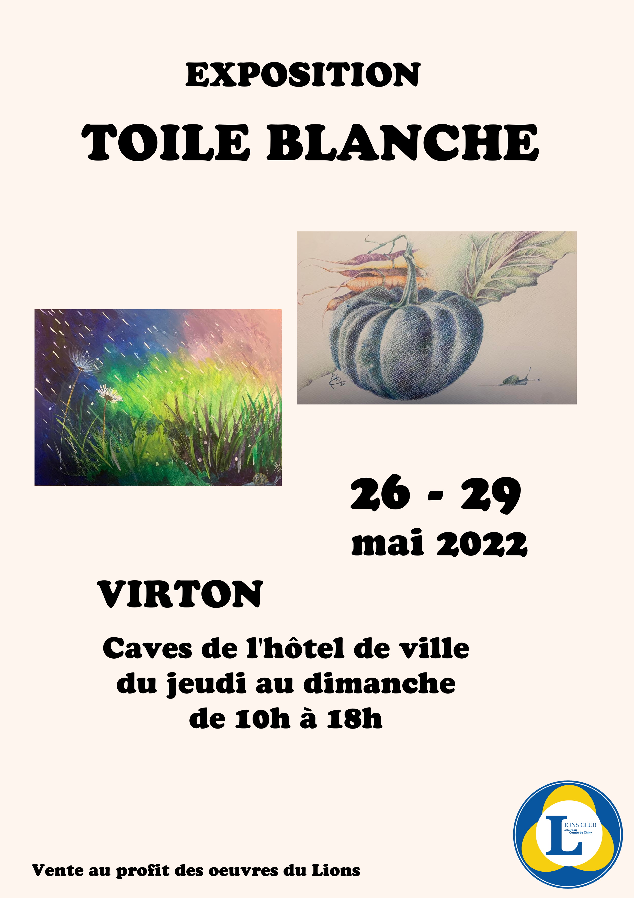 La toile blanche